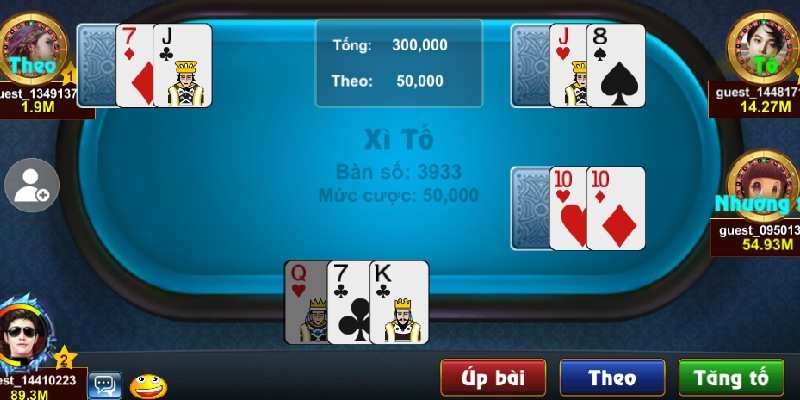 Tìm hiểu luật chơi Xì Tố cơ bản